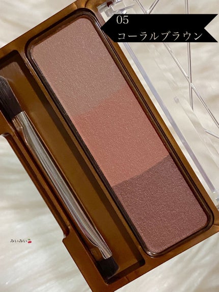 ノーズ&アイブロウパウダー/CEZANNE/パウダーアイブロウを使ったクチコミ(3枚目)