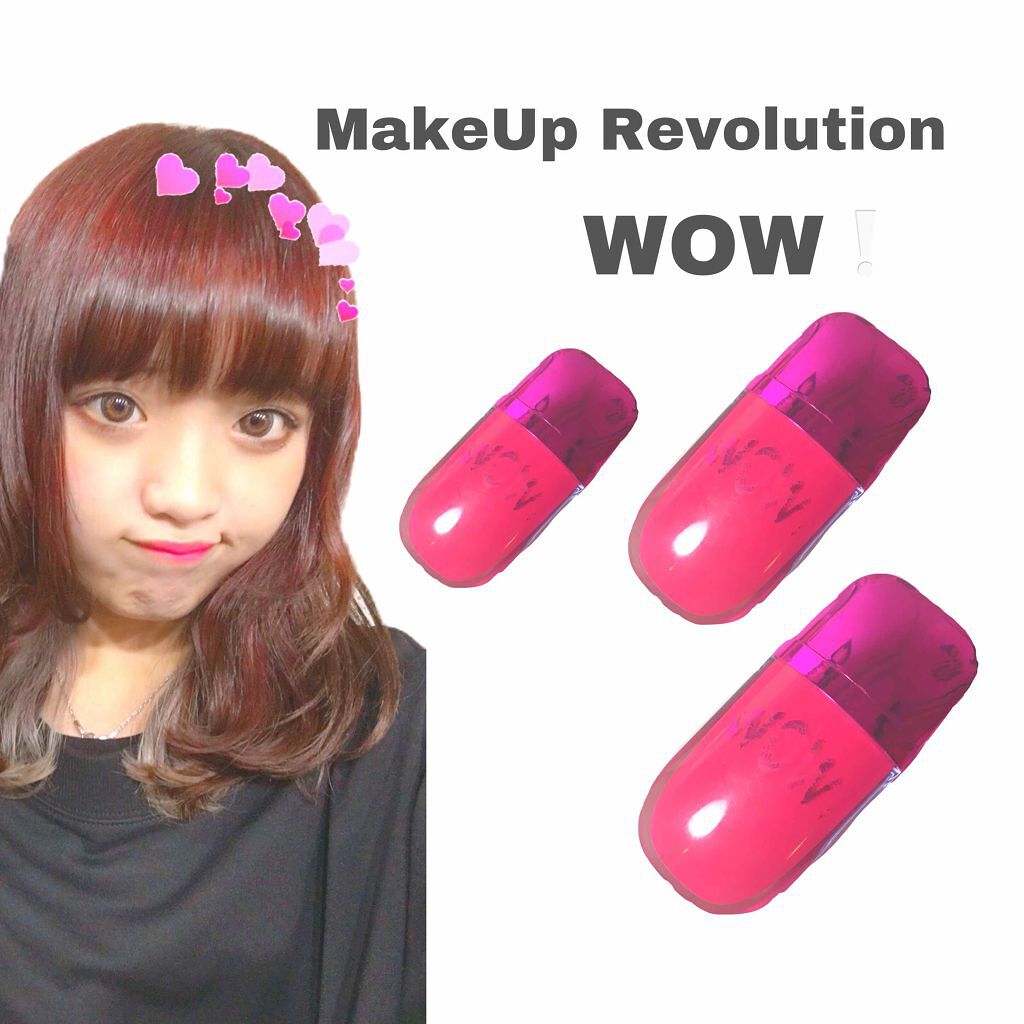 WOWグロス/MAKEUP REVOLUTION/リップグロスを使ったクチコミ（1枚目）