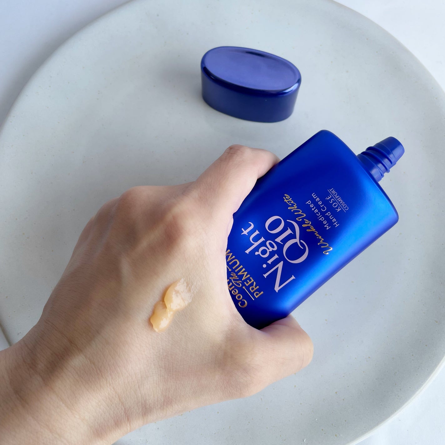 コエンリッチ ザ プレミアム 薬用リンクルナイト ハンドクリーム 【医薬部外品】/コエンリッチQ10/ハンドクリームを使ったクチコミ(2枚目)