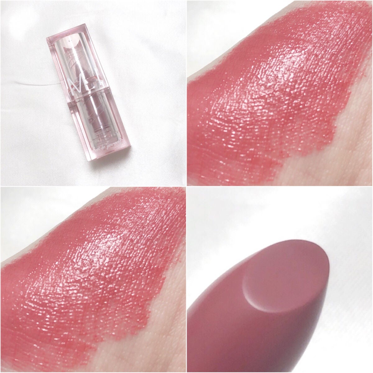 ジェムグローリップスティック/MINEST/口紅を使ったクチコミ(2枚目)