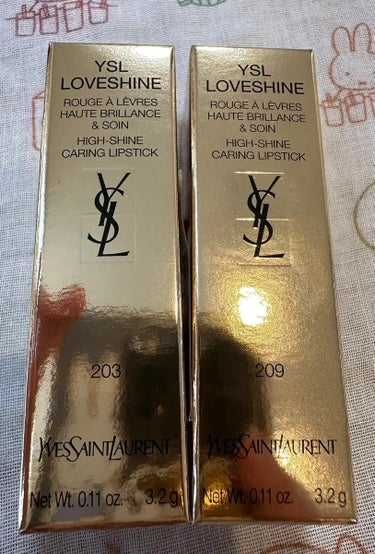 YSL ラブシャイン リップスティック 209  PINK DESIRE	ピンク デザイアー/YVES SAINT LAURENT BEAUTE/口紅を使ったクチコミ（1枚目）