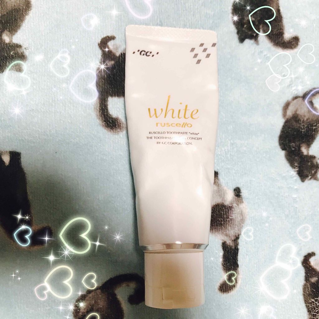 歯みがきペーストホワイト/ルシェロ/歯磨き粉を使ったクチコミ（1枚目）