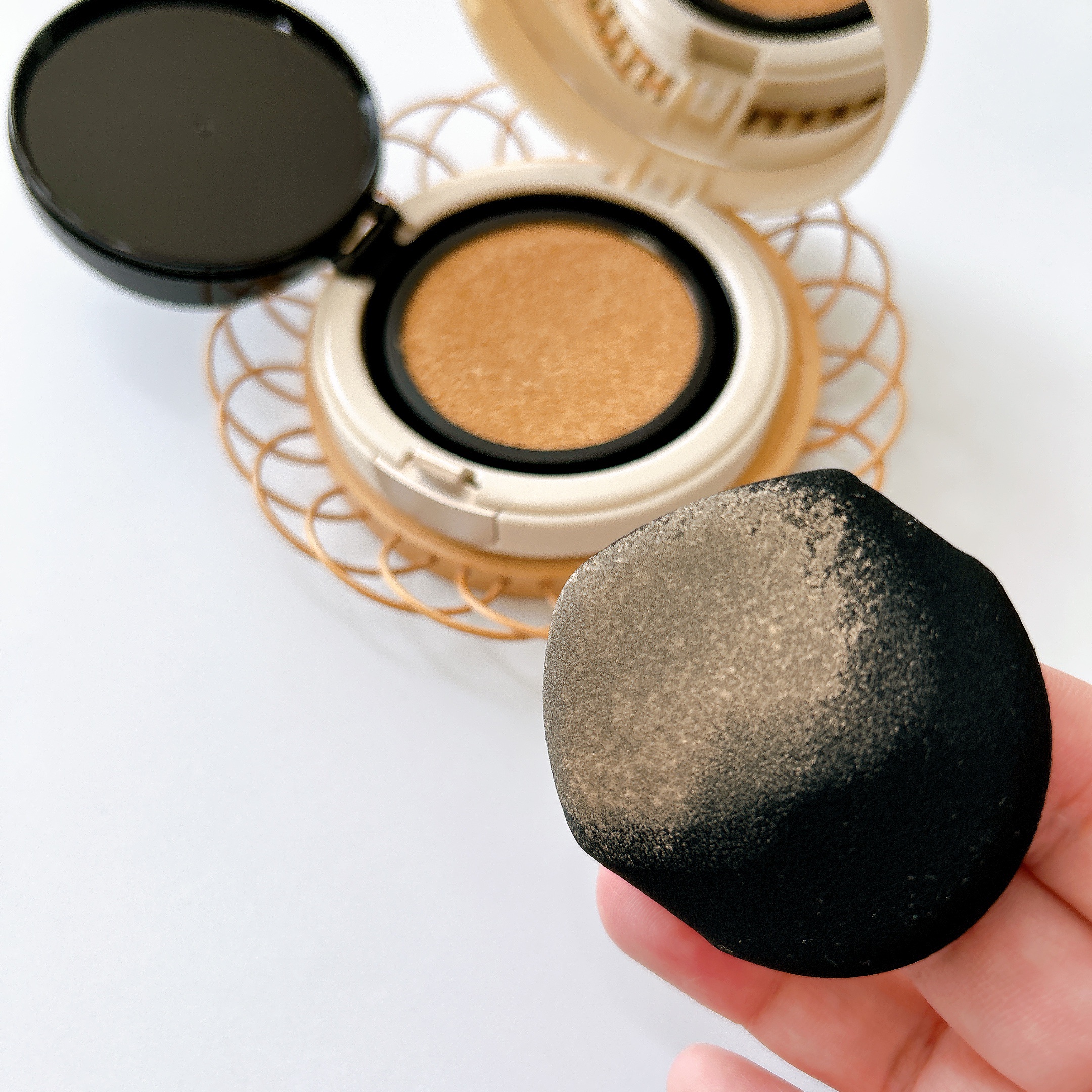 マットエステヴェール　クッション/Macchia Label/クッションファンデーションを使ったクチコミ（2枚目）