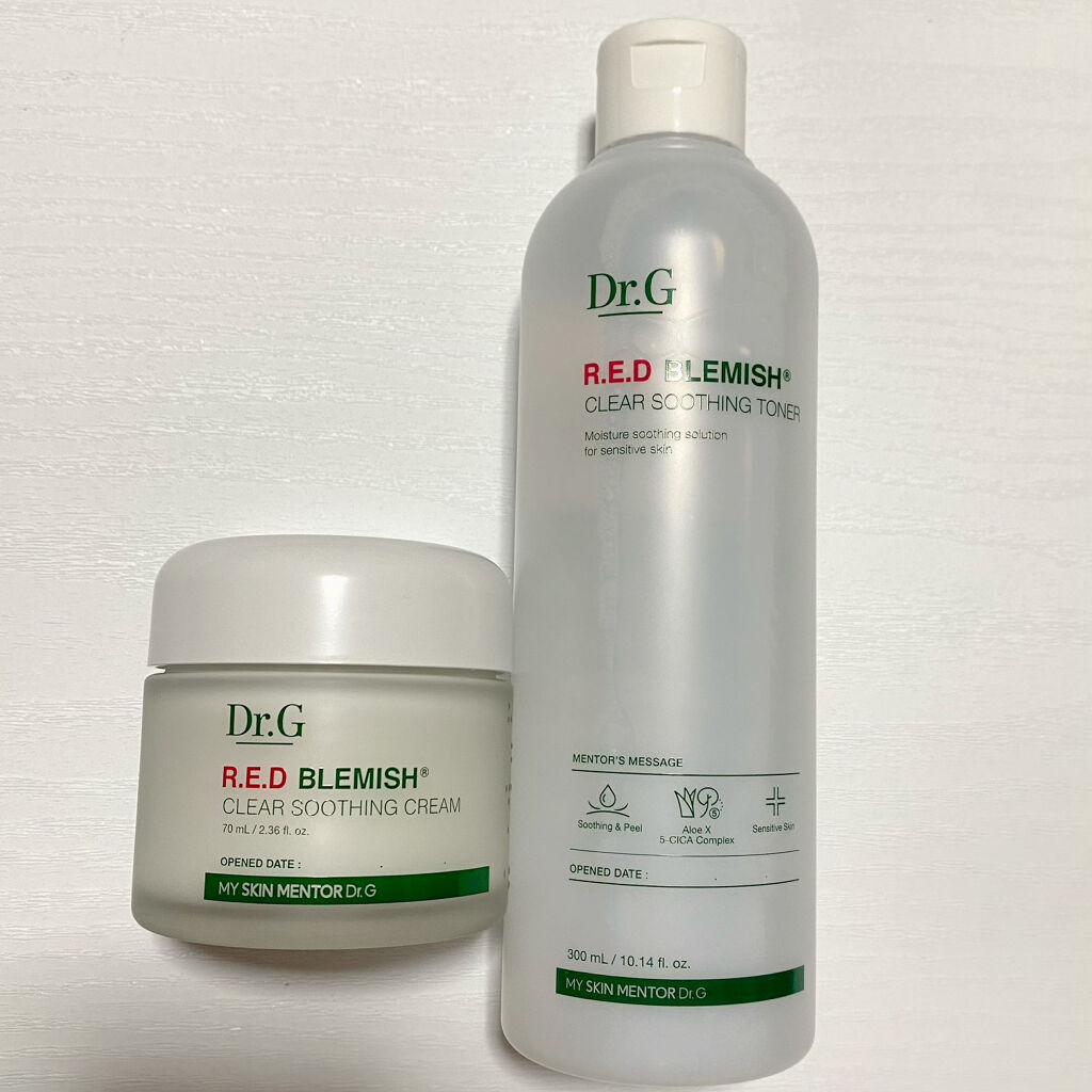 レッドB・Cスムージングクリーム/Dr.G/フェイスクリームを使ったクチコミ（2枚目）