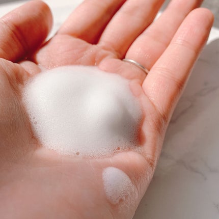 低刺激 泡洗顔料 ガンバレ アカミチャン/ペリカン石鹸/泡洗顔を使ったクチコミ(4枚目)