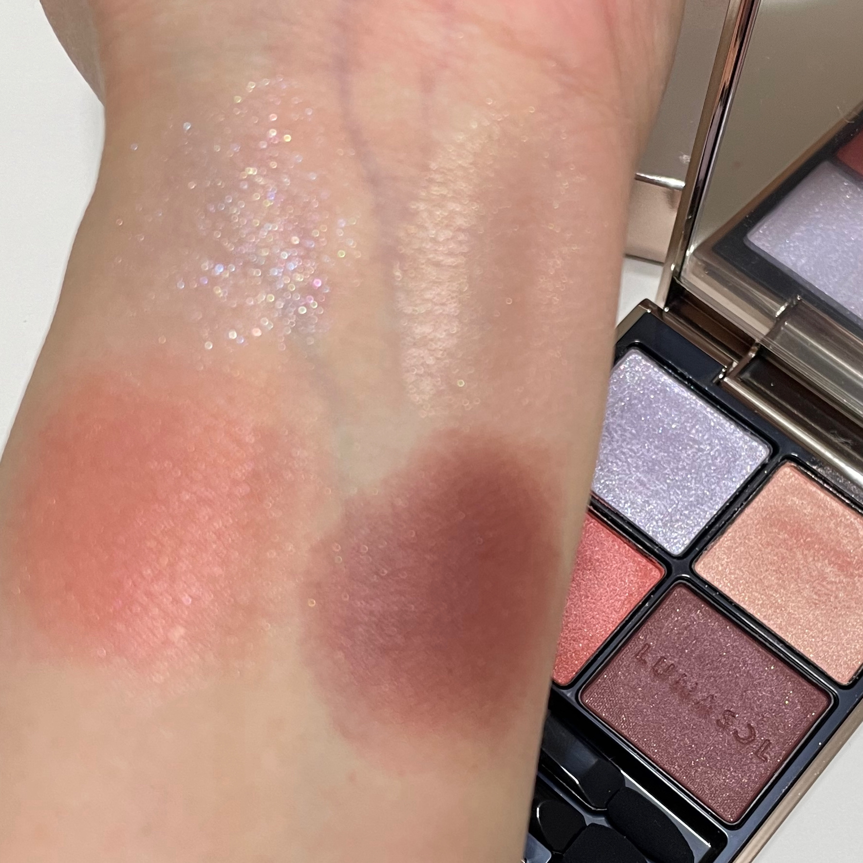 アイカラーレーション 14 Amber Dusk/LUNASOL/アイシャドウパレットを使ったクチコミ（2枚目）