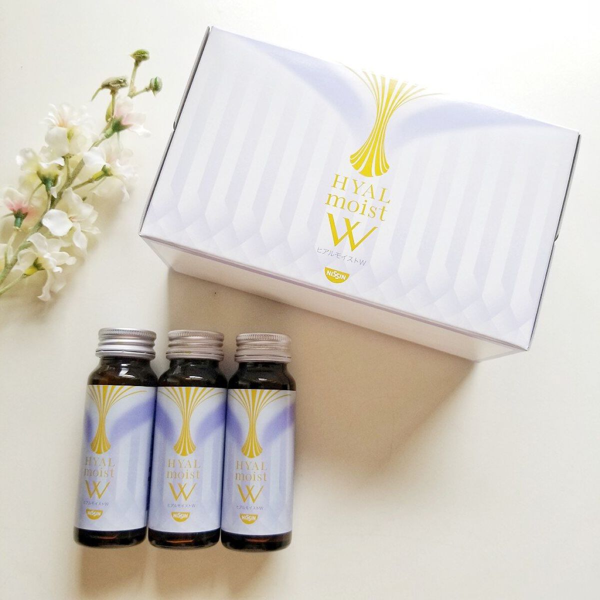 ヒアルモイスト W/日清食品/美容ドリンクを使ったクチコミ(1枚目)