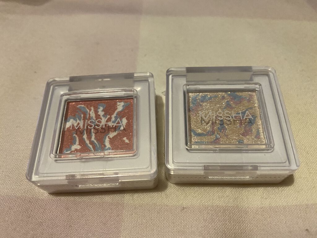 グリッタープリズム シャドウ マーブル/MISSHA/単色アイシャドウを使ったクチコミ（1枚目）
