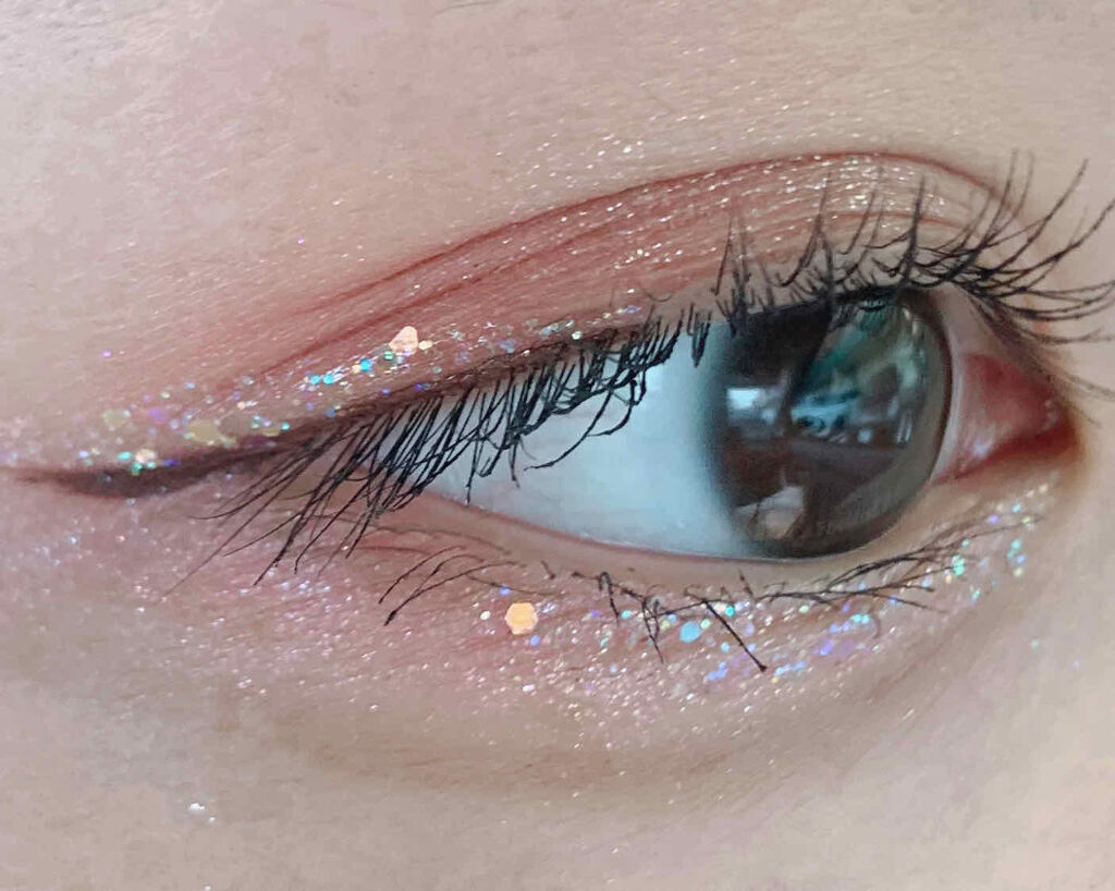 グリッターライナー/b idol/グリッターを使ったクチコミ（2枚目）