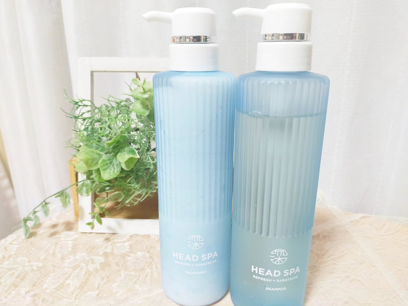 リフレッシュ × さらつや シャンプー/トリートメント/h&s/市販シャンプーを使ったクチコミ(2枚目)