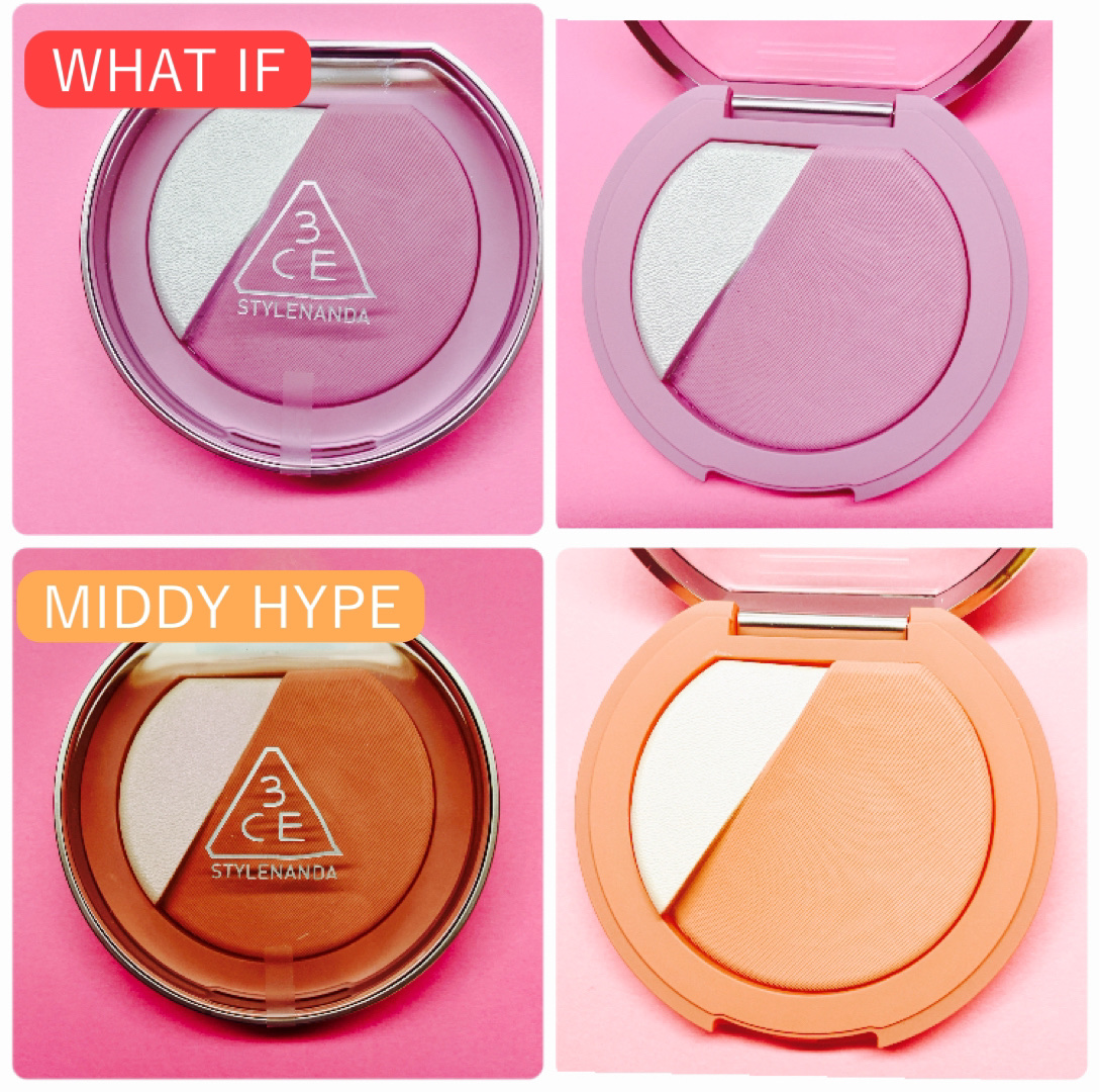 3CE ブラッシュライター/3CE/パウダーチークを使ったクチコミ（3枚目）