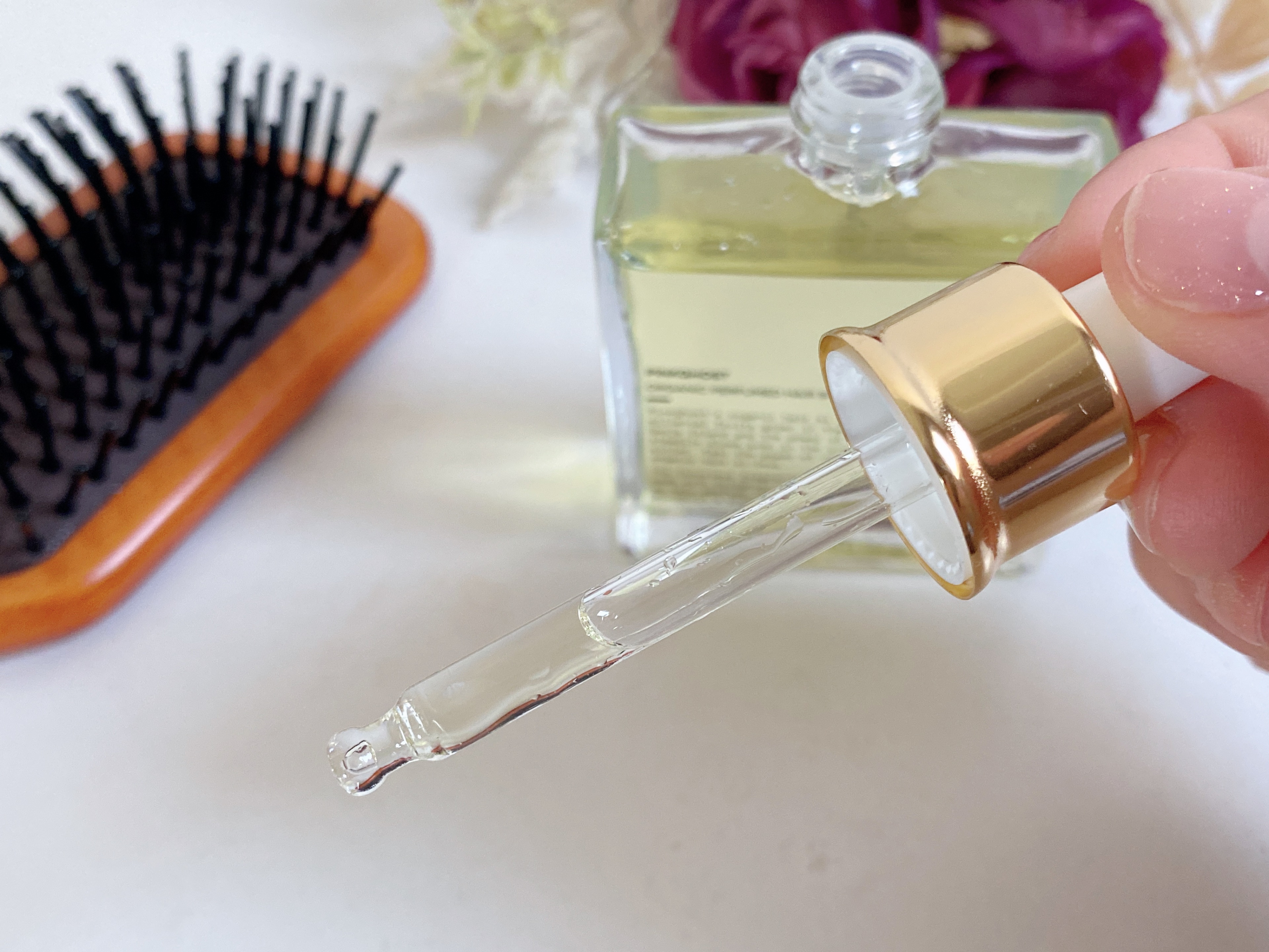 オーガニックヘアシロップ/PINKGHOST/ヘアオイルを使ったクチコミ（2枚目）