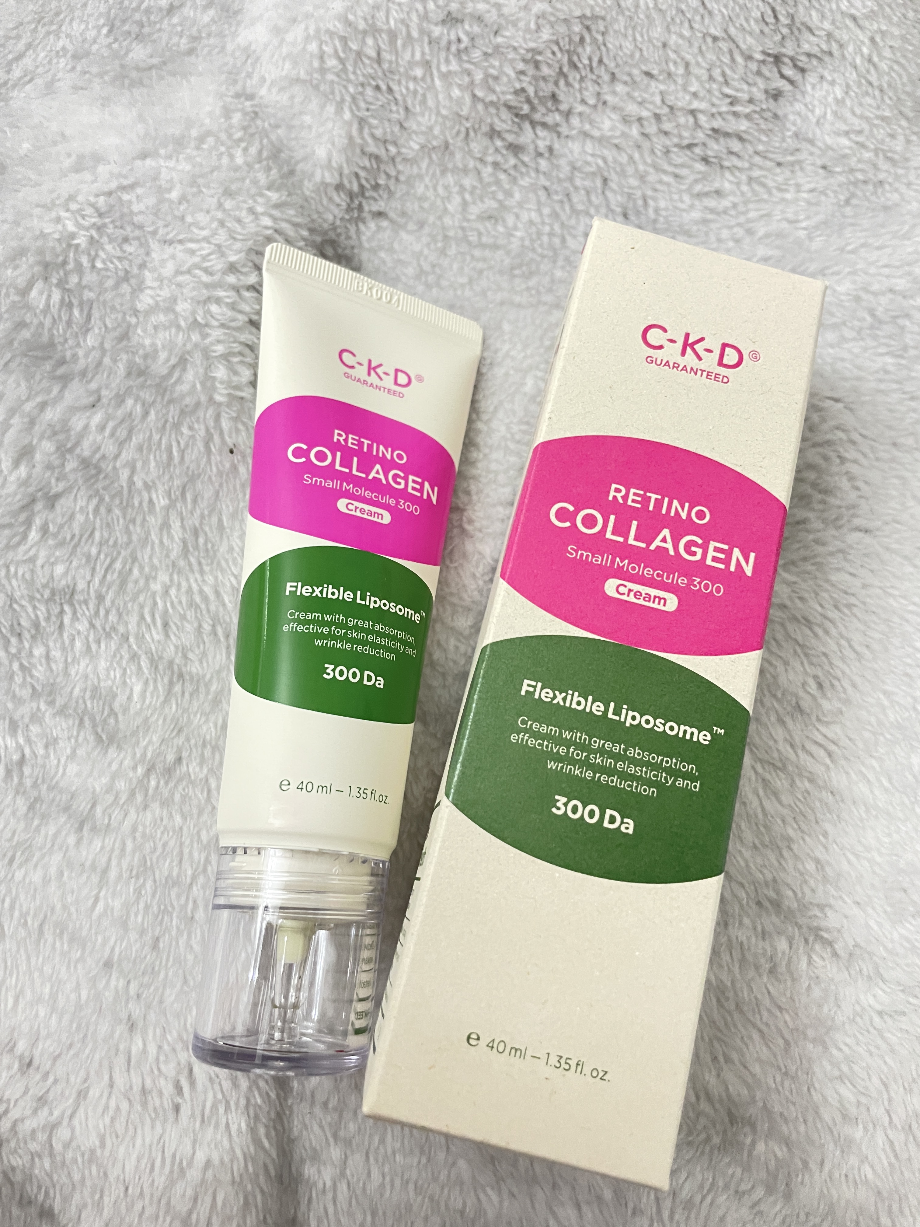 レチノコラーゲン低分子300クリーム/CKD/フェイスクリームを使ったクチコミ（1枚目）