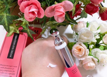 アイキュット マッサージャークリーム/AGARISM/アイケア・アイクリームを使ったクチコミ(4枚目)