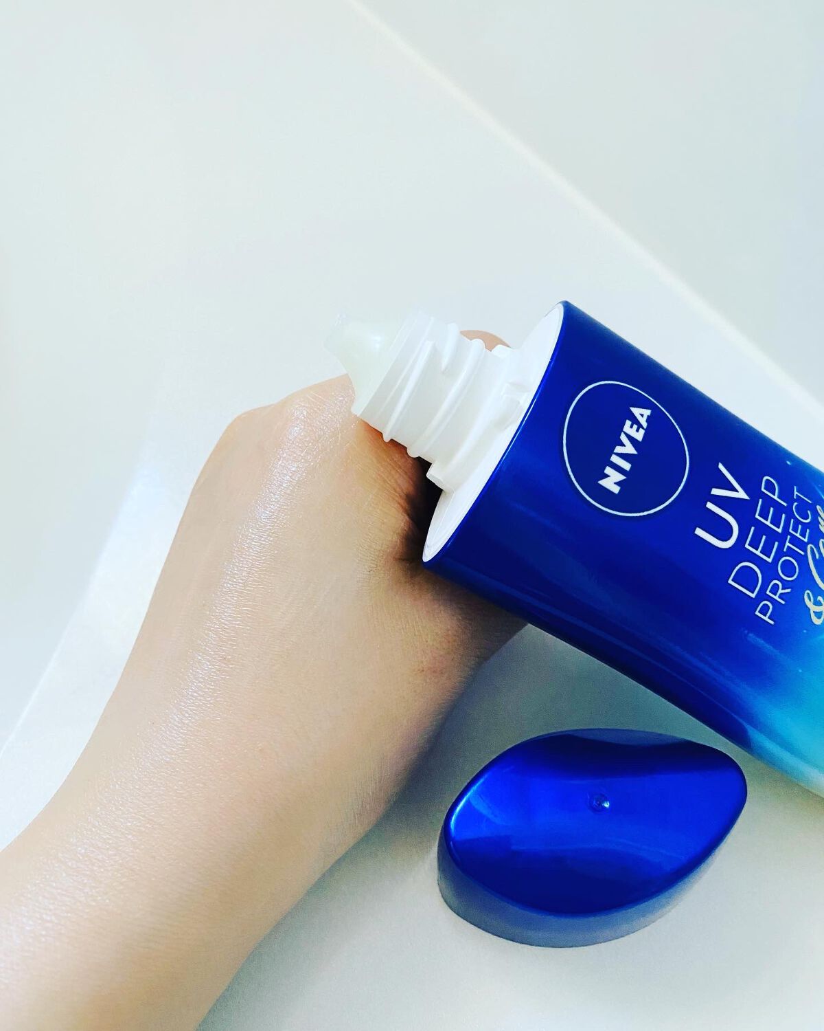 ニベアUV ディープ プロテクト&ケア ジェル/ニベア/日焼け止めジェルを使ったクチコミ(3枚目)