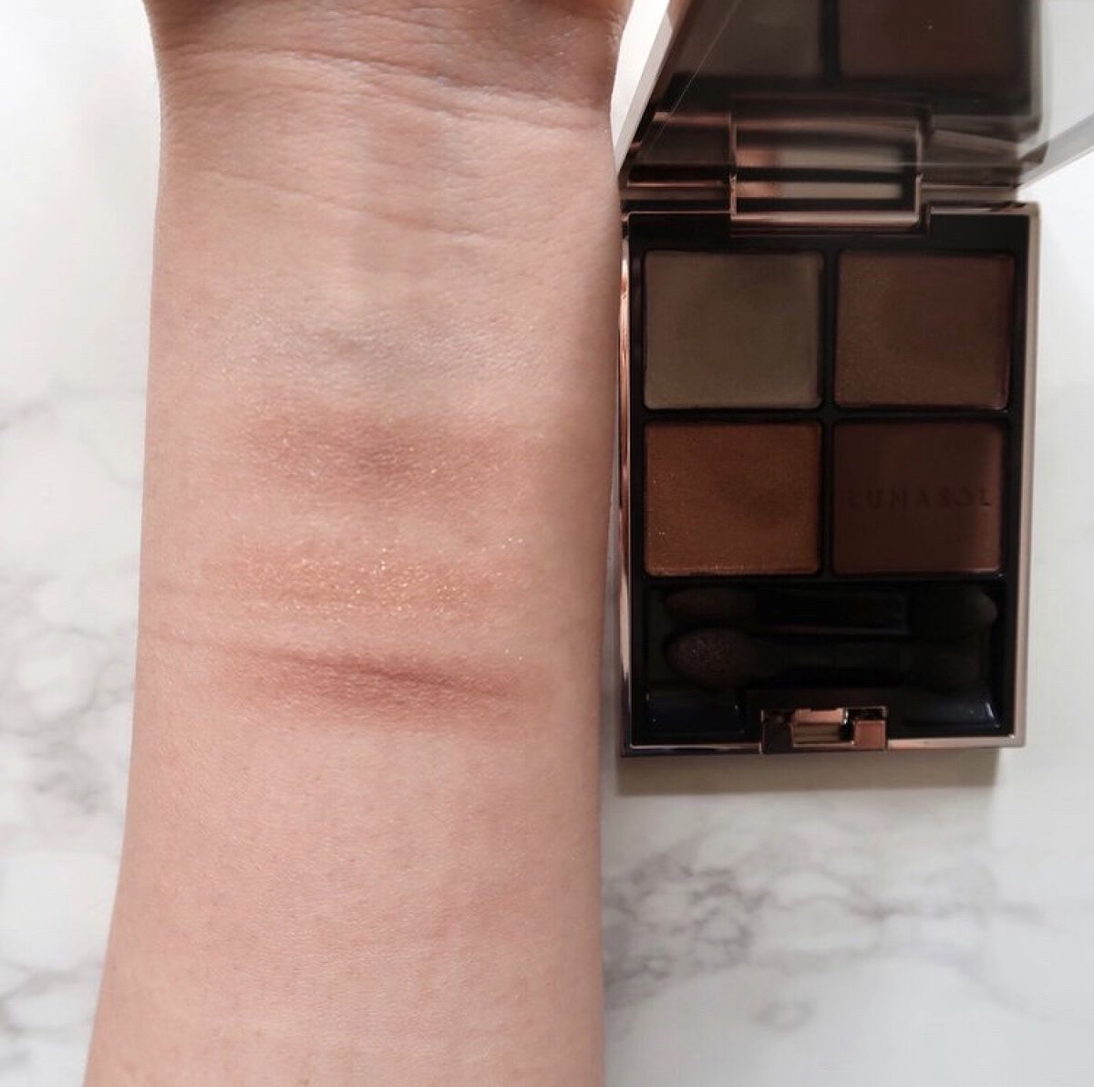 アイカラーレーション/LUNASOL/アイシャドウパレットを使ったクチコミ（3枚目）