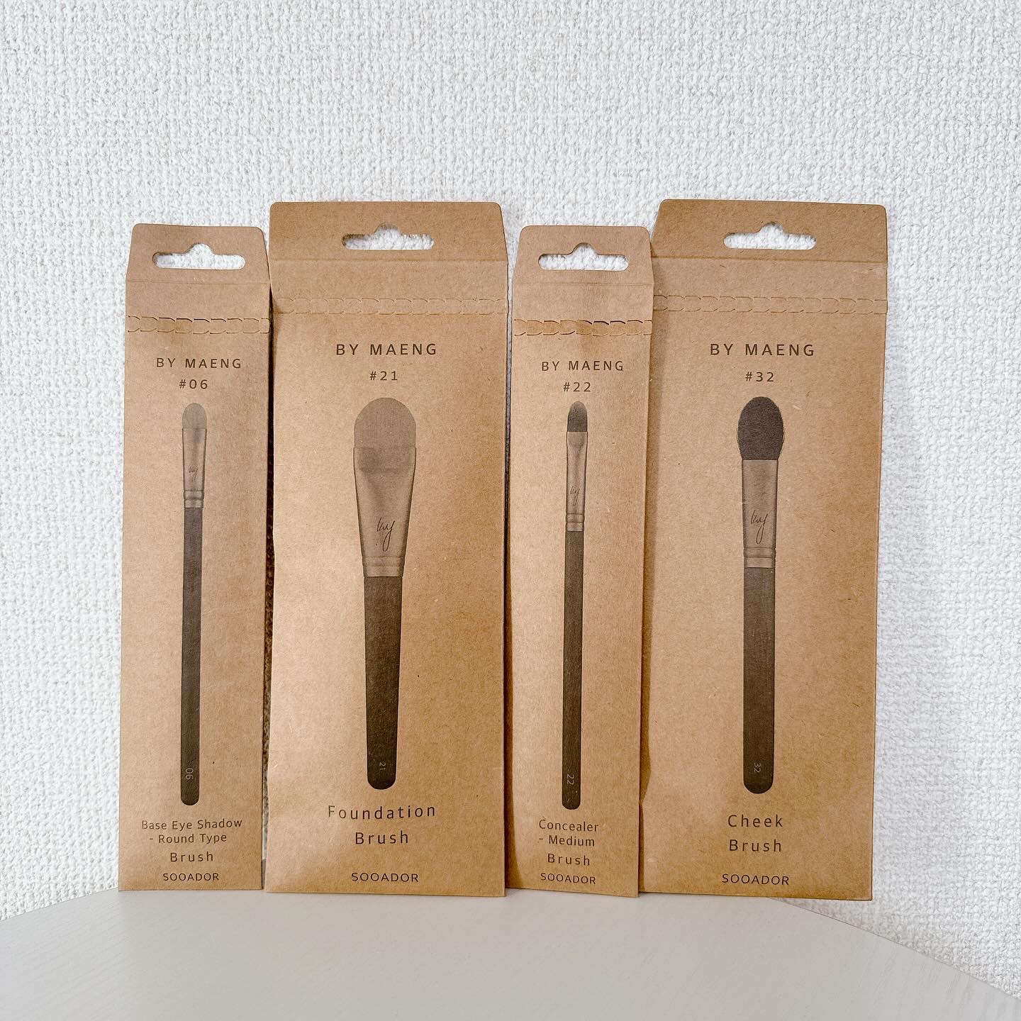 BY MAENG #21 ファンデーションブラシ/SOOA DOR/メイクブラシを使ったクチコミ（1枚目）