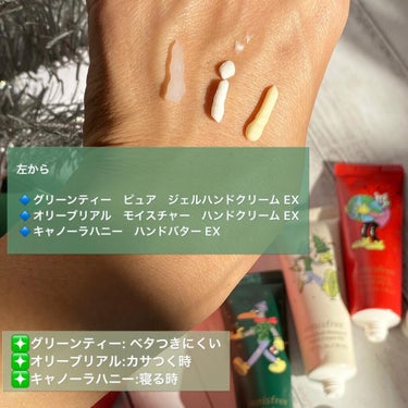 ハンドクリーム セット 2021 Green Holidays Edition/innisfree/ハンドクリームを使ったクチコミ（6枚目）