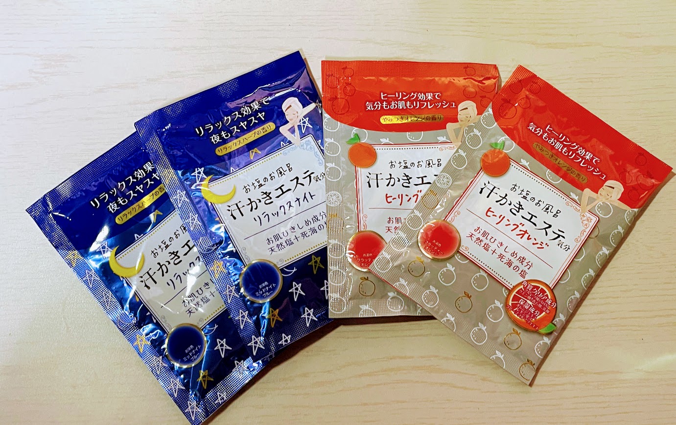 汗かきエステ気分 ヒーリングオレンジ/マックス/無機塩系入浴剤を使ったクチコミ（2枚目）