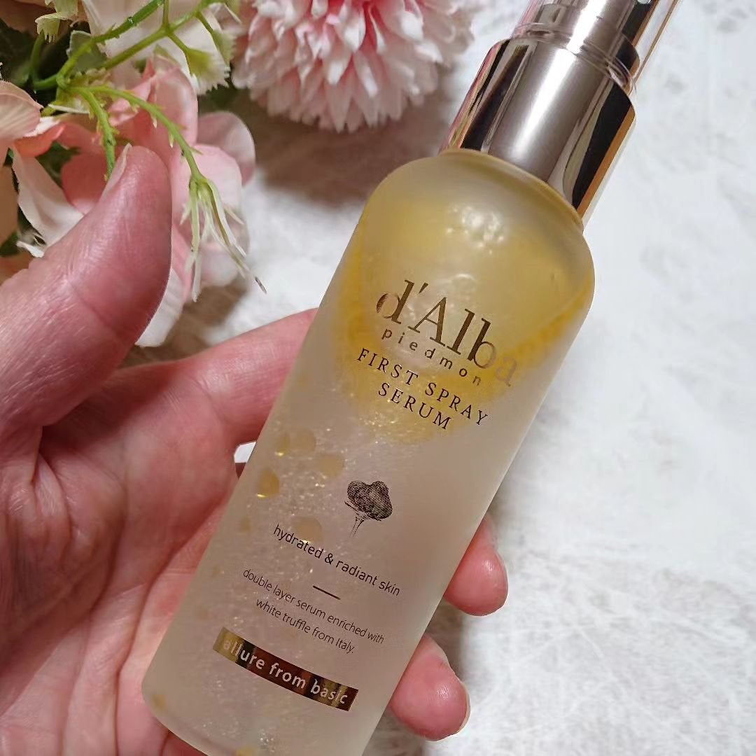 ダルバ ホワイトトリュフファーストスプレーセラム/ダルバ/ミスト状化粧水を使ったクチコミ(3枚目)