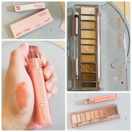 プレイカラー アイシャドウ/ETUDE/アイシャドウパレットを使ったクチコミ(5枚目)