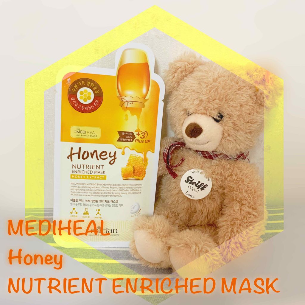 MEDIHEAL Miclan Honey Nutrient Enriched Mask/MEDIHEAL/シートマスク・パックを使ったクチコミ(1枚目)