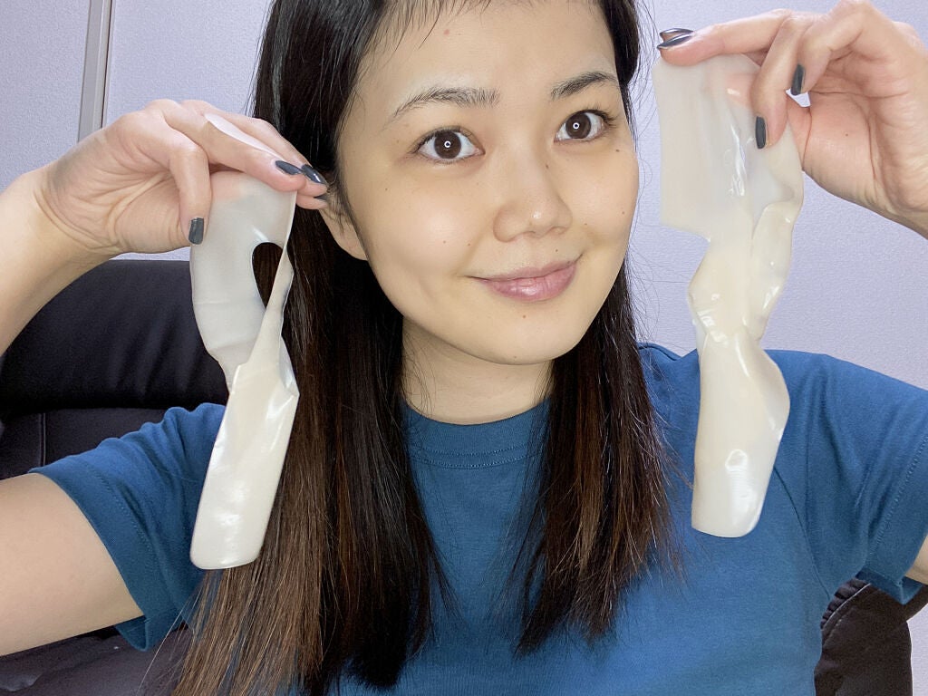 メディアンサー リアルスキンフィットコラーゲンマスク/ABOUT ME/シートマスク・パックを使ったクチコミ(4枚目)