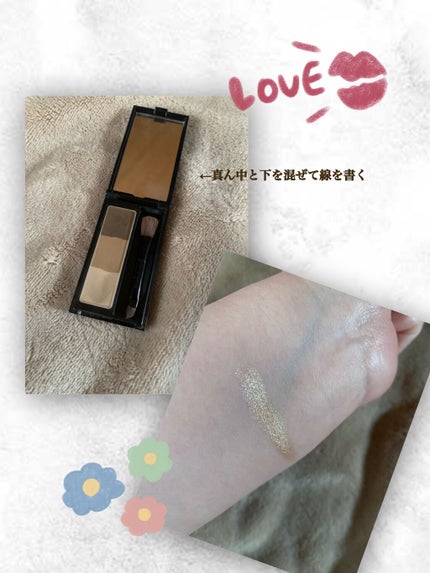 キラキラ アイシャドウ/ETUDE/スティックアイシャドウを使ったクチコミ(2枚目)