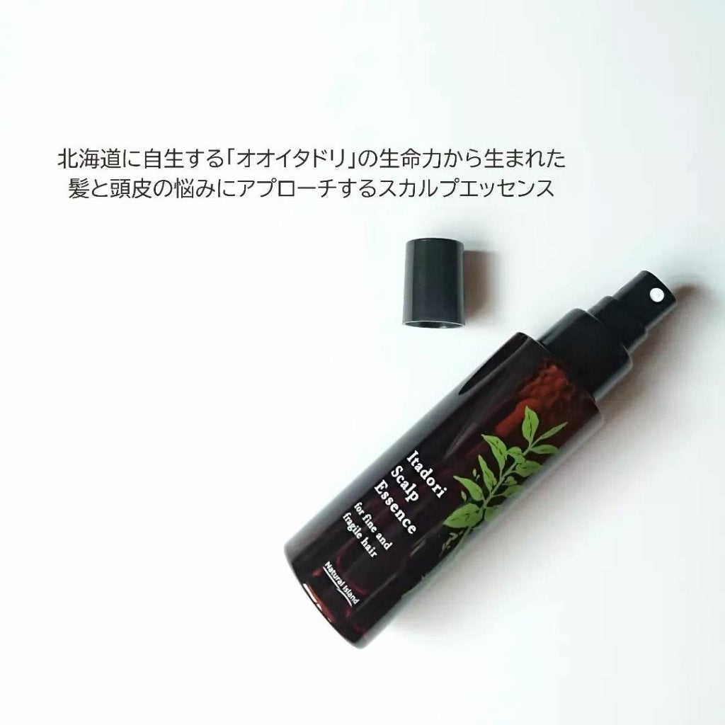 イタドリスカルプエッセンス /ナチュラルアイランド/頭皮ローションを使ったクチコミ(2枚目)