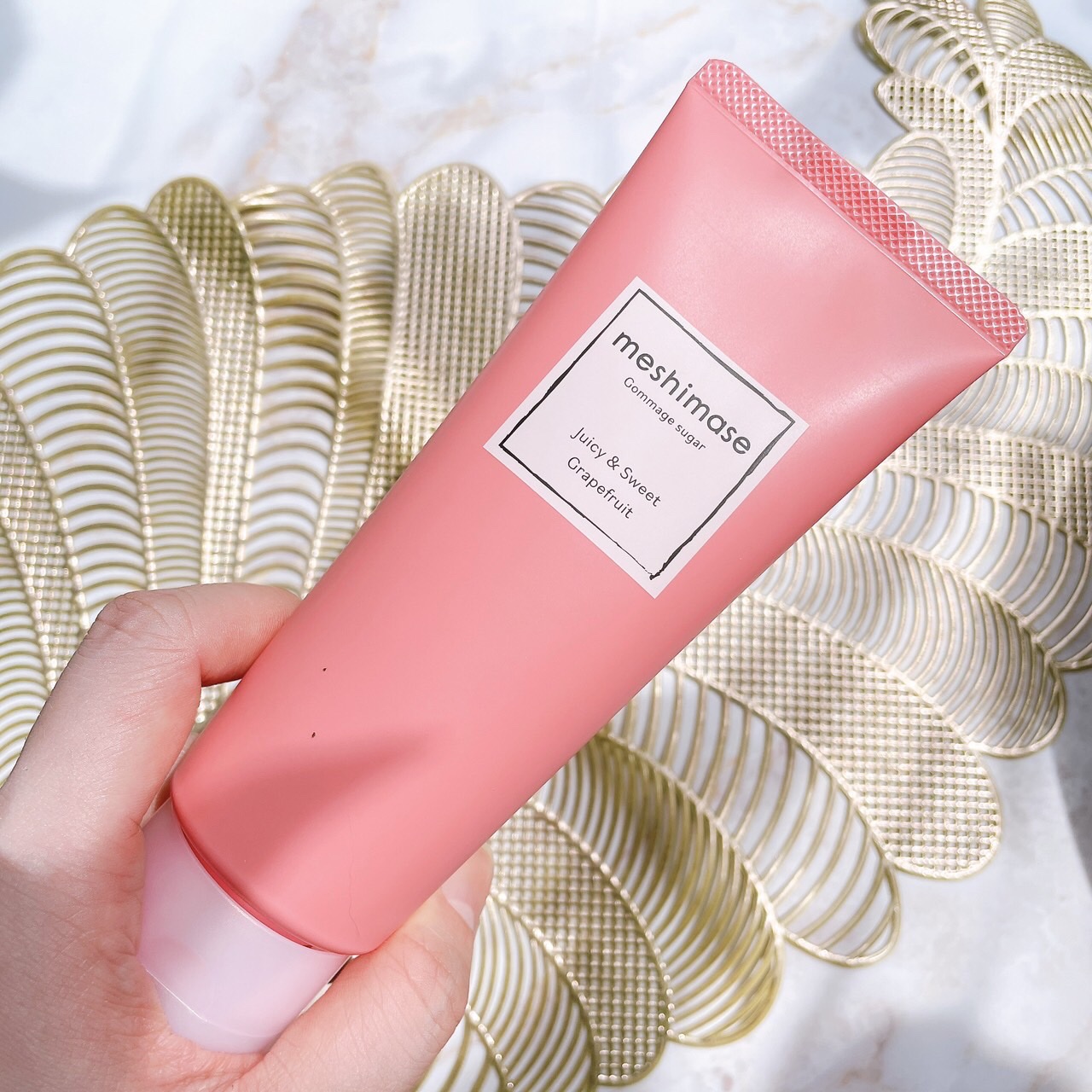 ゴマージュシュガー/meshimase/ボディスクラブを使ったクチコミ（2枚目）