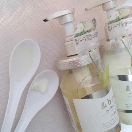 モイストエアリートリートメント 2.0/&herb/シャンプー・コンディショナーを使ったクチコミ(2枚目)