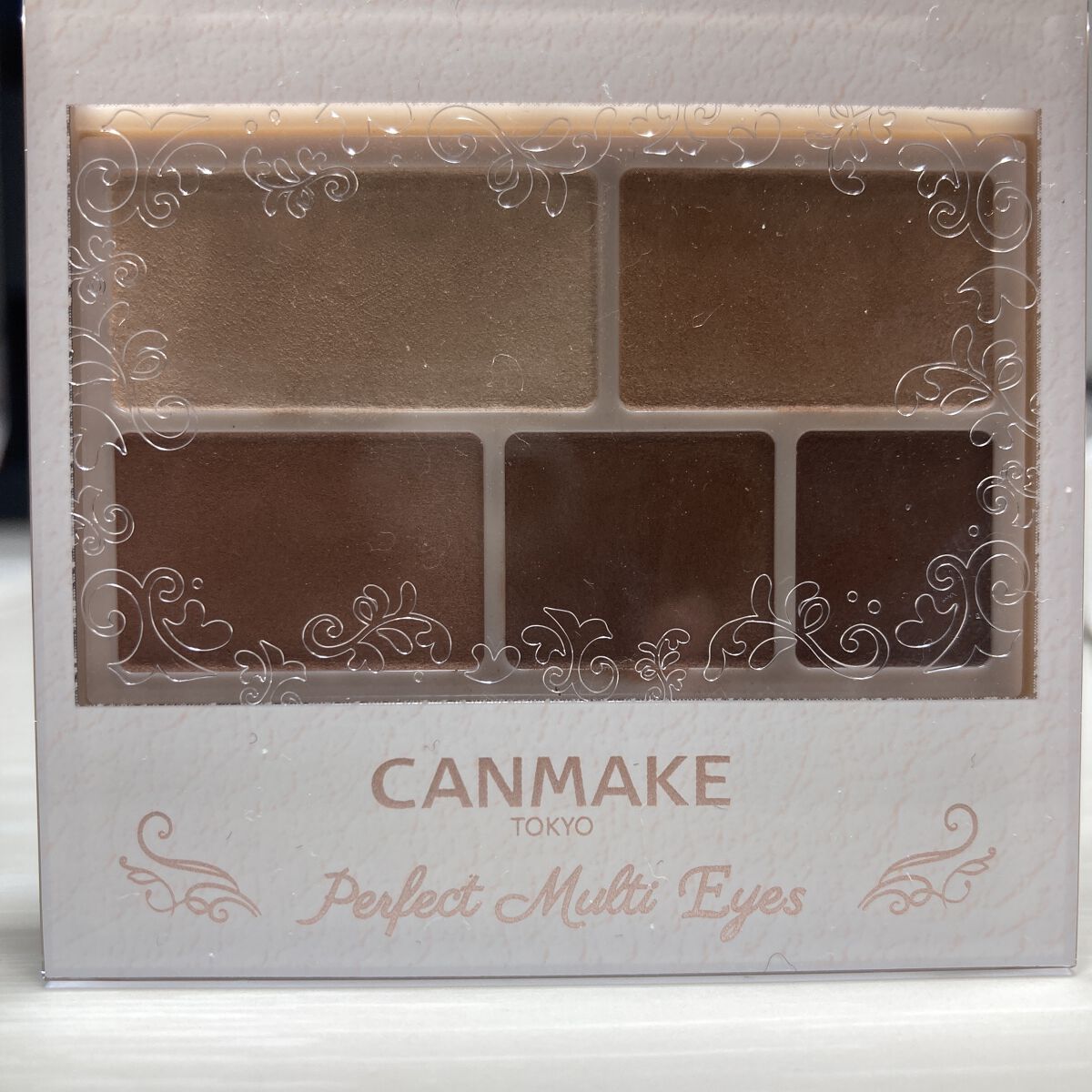 パーフェクトマルチアイズ/キャンメイク/アイシャドウパレットを使ったクチコミ（1枚目）