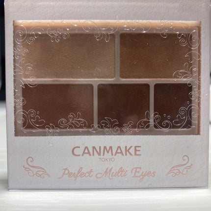 パーフェクトマルチアイズ/キャンメイク/アイシャドウパレットを使ったクチコミ(1枚目)