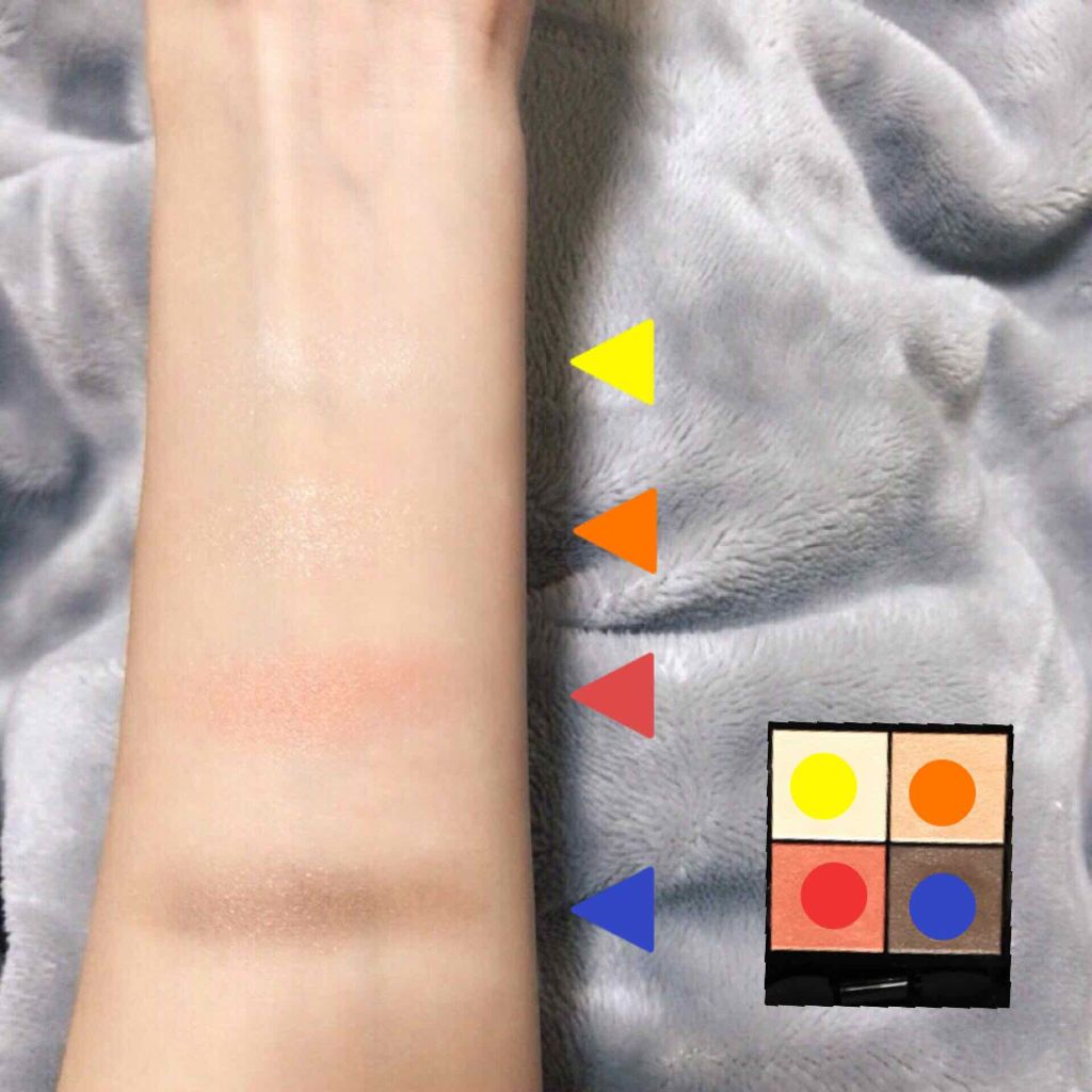 リアルクローズシャドウ/excel/アイシャドウパレットを使ったクチコミ(3枚目)