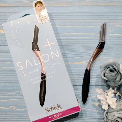 サロンプラス トーンアップ フェイススムーサー ホルダー(刃付き)/サロンプラス/シェーバーを使ったクチコミ(1枚目)