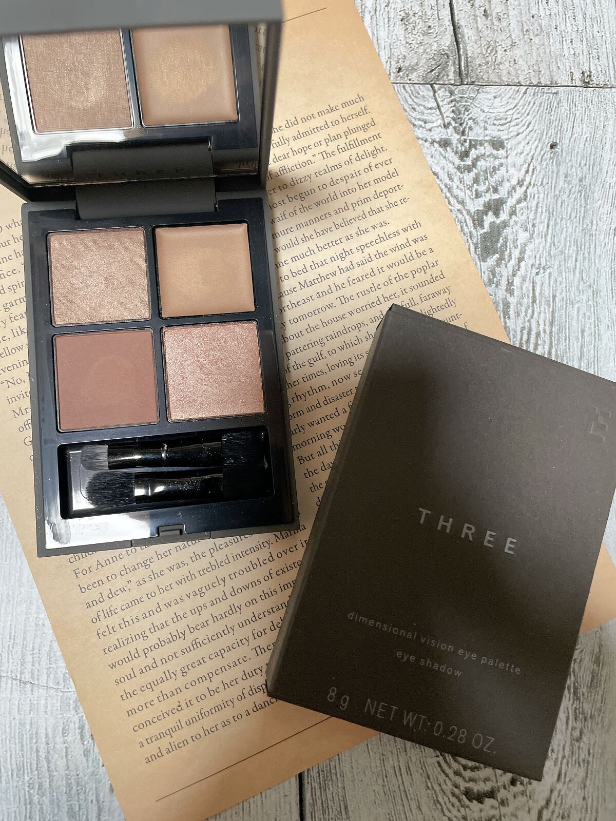 ディメンショナルビジョンアイパレット 09 MY INNER LIFE/THREE/アイシャドウパレットを使ったクチコミ（1枚目）