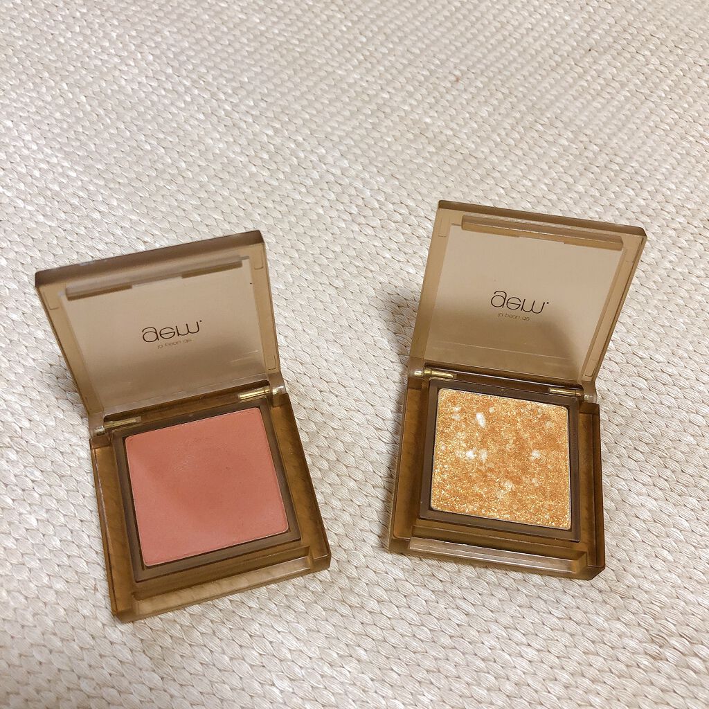 single eye color/la peau de gem./単色アイシャドウを使ったクチコミ(2枚目)