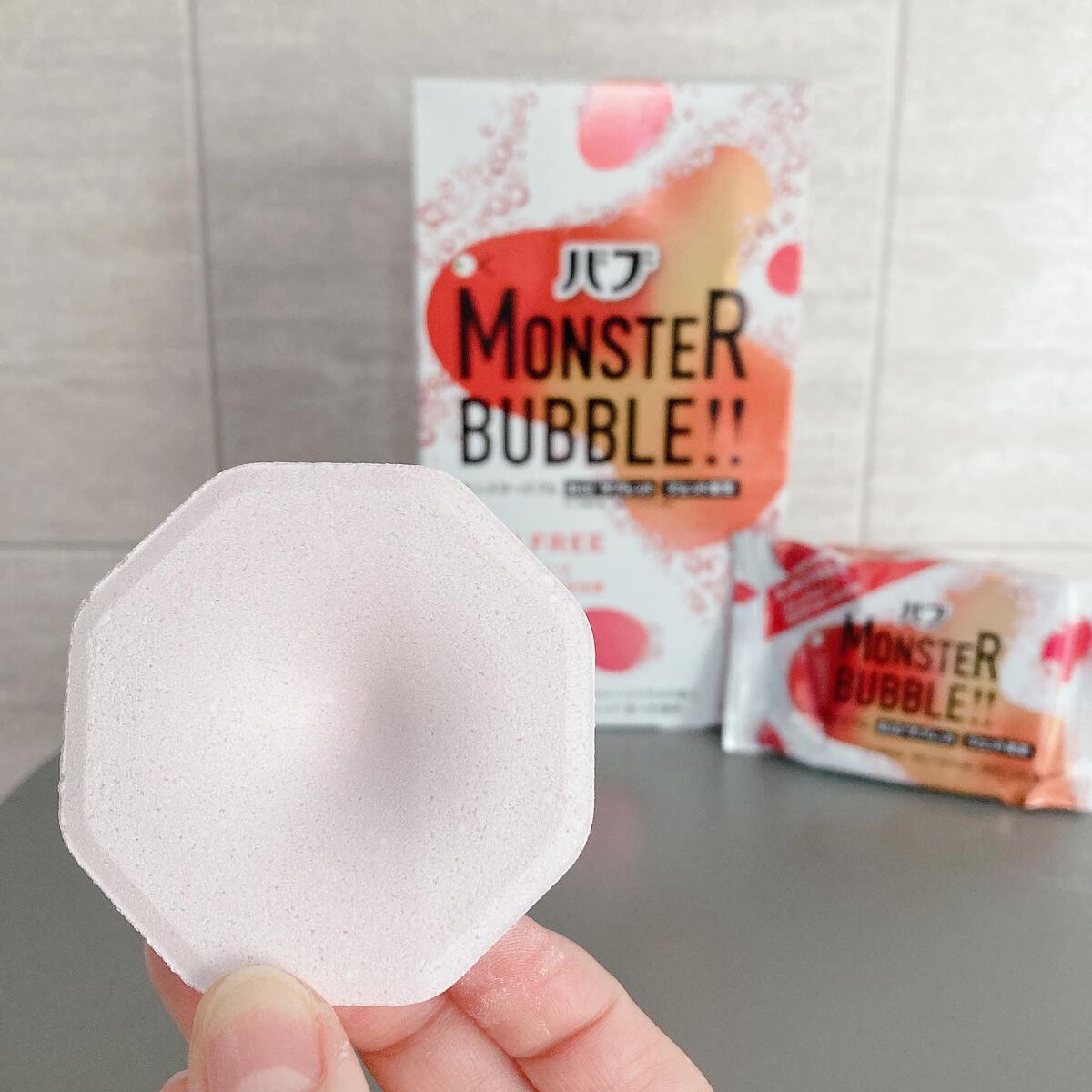 モンスターバブル スッキリFREE /バブ/炭酸系入浴剤を使ったクチコミ(2枚目)