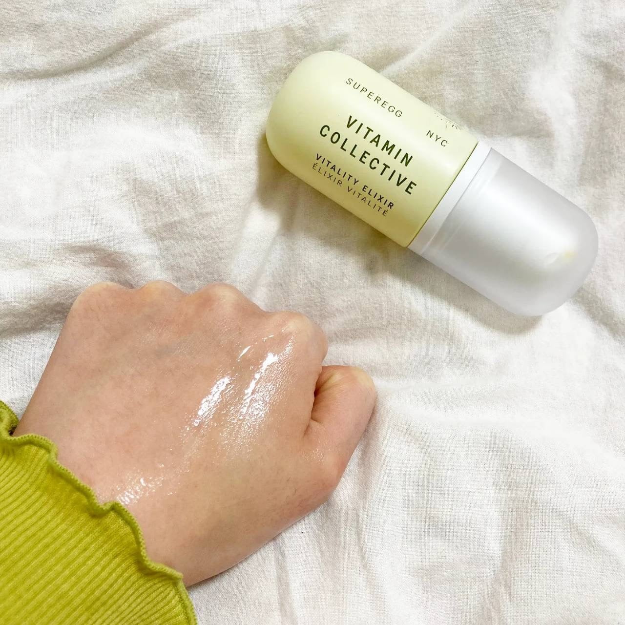 ビタミン コレクティブ バイタリティ エリクサー/SUPEREGG /美容液を使ったクチコミ(4枚目)