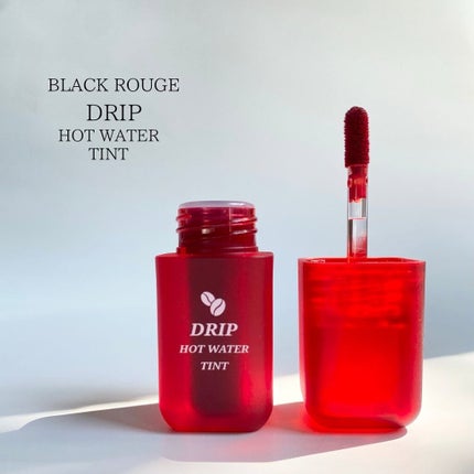 ドリップホットウォーターティント/BLACK ROUGE/リップティントを使ったクチコミ(5枚目)