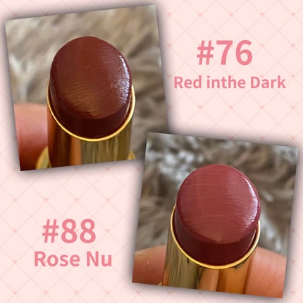 ルージュ ヴォリュプテ シャイン/YVES SAINT LAURENT BEAUTE/口紅を使ったクチコミ(2枚目)