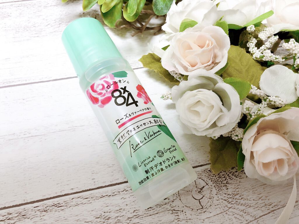 ロールオン ローズ＆ヴァーベナの香り/８ｘ４/デオドラント・制汗剤を使ったクチコミ（1枚目）