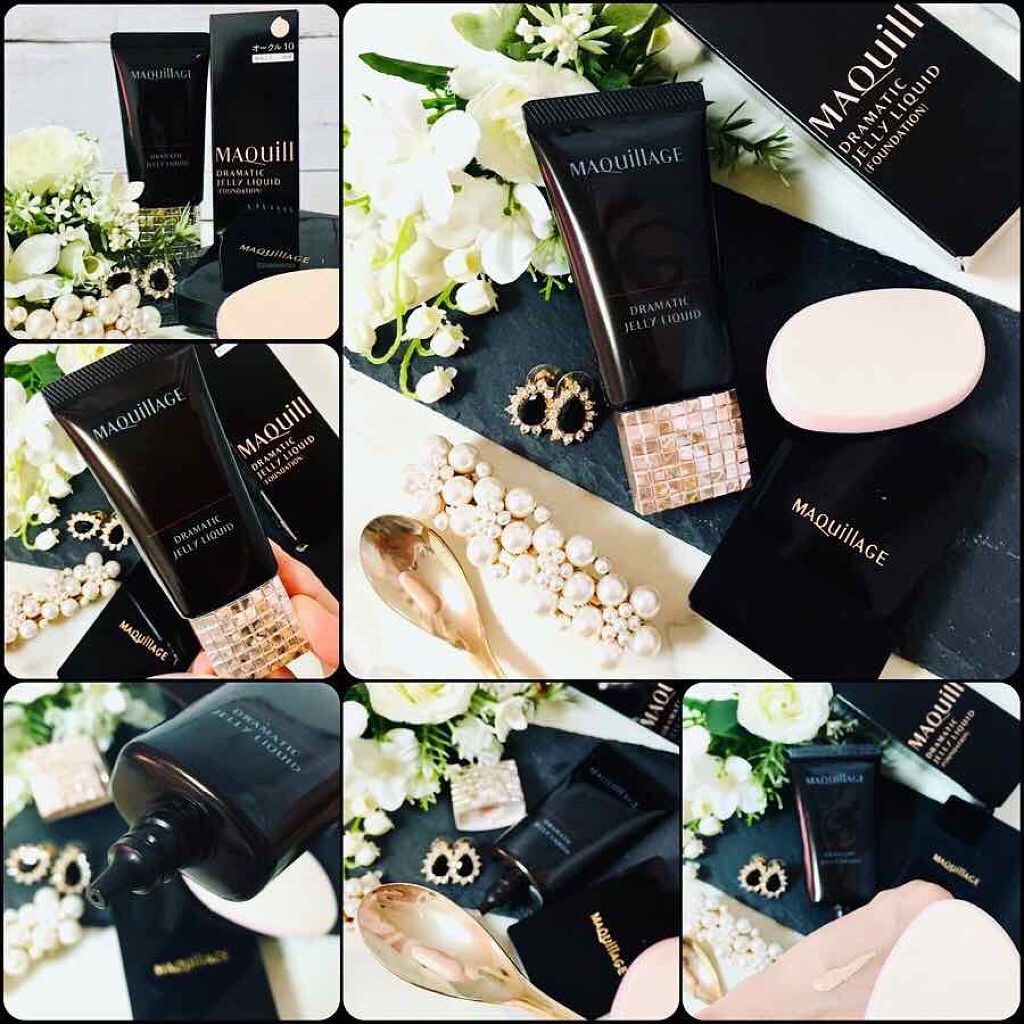 ドラマティックジェリーリキッド/マキアージュ/リキッドファンデーションを使ったクチコミ(4枚目)