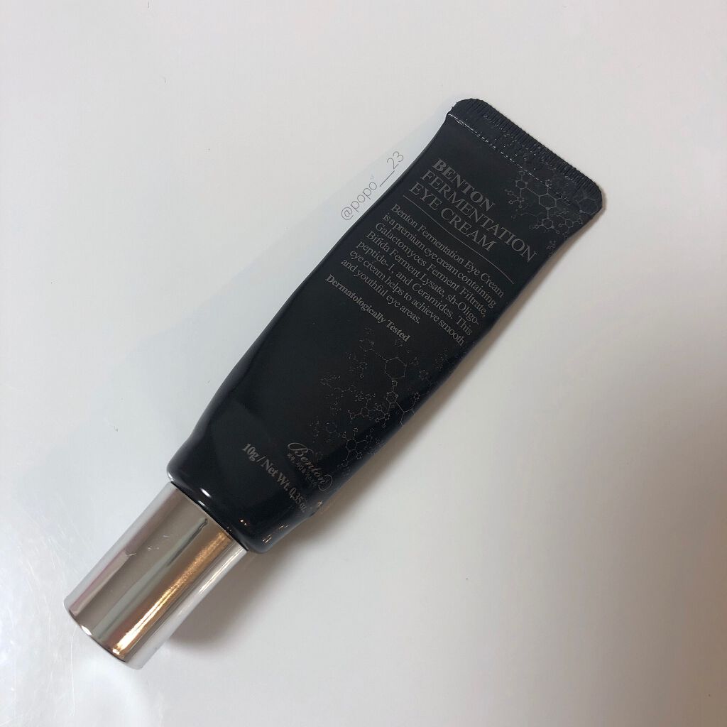 フェルメンテーション アイクリーム 30g/BENTON/アイケア・アイクリームを使ったクチコミ（1枚目）