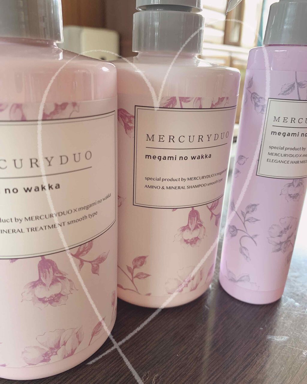 MERCURYDUO シャンプー【スムース】・トリートメント【スムース】/R&/市販シャンプーを使ったクチコミ(1枚目)