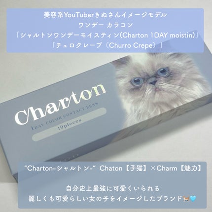 Charton 1day/Charton/ワンデー(1DAY)カラコンを使ったクチコミ(2枚目)