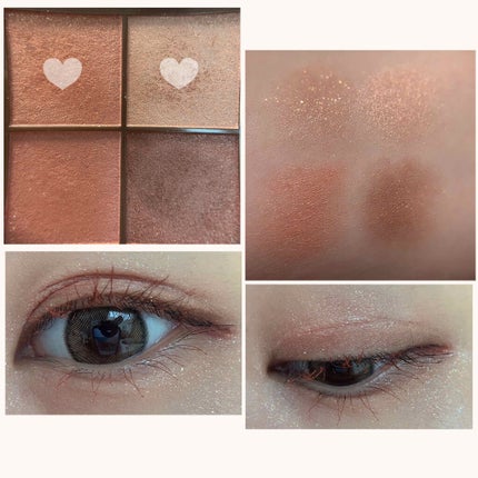 ニュアンスオンアイシャドウ/CEZANNE/アイシャドウパレットを使ったクチコミ(3枚目)