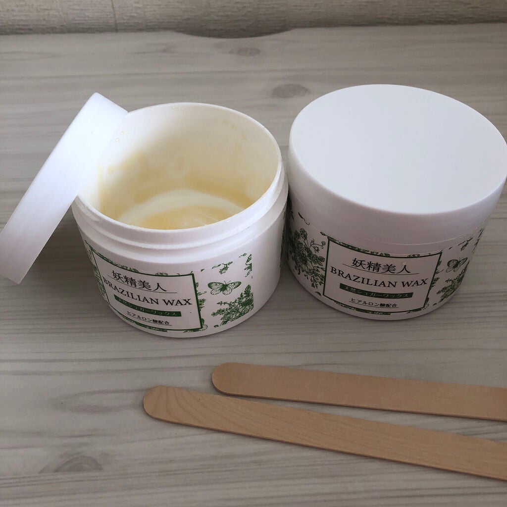 ブラジリアンワックス/妖精美人/除毛クリームを使ったクチコミ(4枚目)