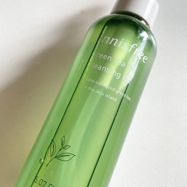 innisfree グリーンティー クレンジングオイルのクチコミ「🌿【 Innisfree 】クレンジングオイル初のリピートアイテム！ グリーンティー クレンジ.....」（1枚目）