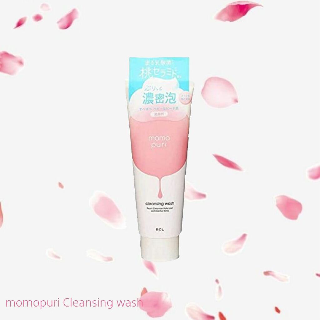 潤いクレンジング洗顔/ももぷり/洗顔フォームを使ったクチコミ(1枚目)